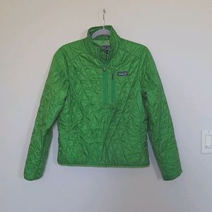 Patagonia Green Quarter Zip Jacket